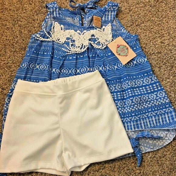 Brand New Mia Belle Couture 2PC. butterfly outfit - Picture 1 of 5